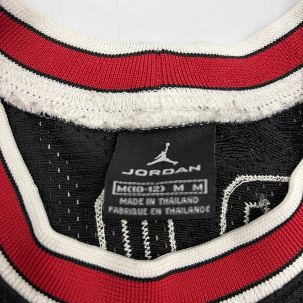 Vintage Nike Air Jordan Michael Jordan Basketball Jersey Size Boys Medium 10/12